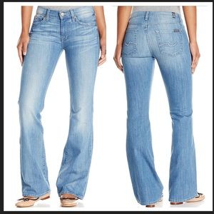 7 For All Mankind: Sky Blue Wash Bootcut